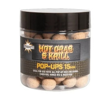 Бойли Dynamite Baits Pop Up Hot Crab & Krill Foodbait 15mm