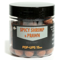 Boilies Dynamite Pop-Ups Spicy Shrimp & Prawn Hi-Attract 15mm