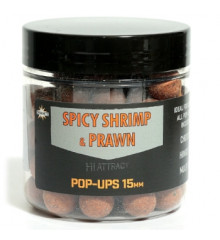 Бойли Dynamite Pop-Ups Spicy Shrimp & Prawn Hi-Attract 15mm