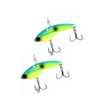 Cicada SteelShad Mini 44mm 7g 2pc #Chartreuse Blue