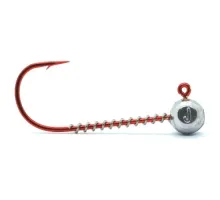 Jig head Jigger Fudo AB Red Jig 4/0 4g 5pcs