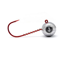 Джигголовка Jigger Fudo AB Red Jig 5/0 24g 3pcs