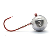 Джигголовка Jigger Fudo Red AB Jig 3/0 28g 3pcs