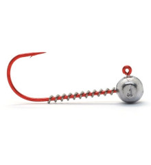 Джигголовка Jigger Fudo Red AB Jig 3/0 4g 5pcs