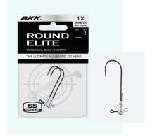 Jig head BKK Round Elite-Stinger Eye Bait Keeper 30g #10/0 2pcs