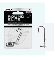Jig head BKK Round Elite-Stinger Eye Bait Keeper 25g #12/0 2pcs