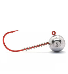 Джигголовка Jigger Fudo AB Red Jig 2/0 3g 5pcs