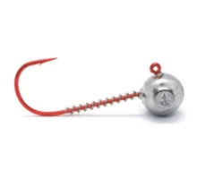 Jig head Jigger Fudo AB Red Jig 7/0 10g 5pcs
