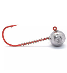 Джигголовка Jigger Fudo AB Red Jig 7/0 4g 5pcs
