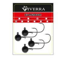 Tungsten Jighead Viverra 0.9g #2 Black