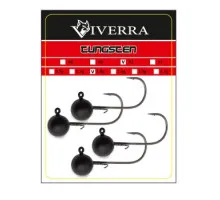 Tungsten Jig Head Viverra 1.8g #2 Black