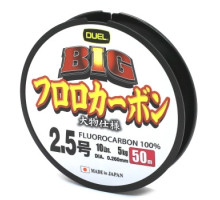 Fluorocarbon Duel Big Fluorocarbon 100% 50m 0.260mm 5kg #2.5