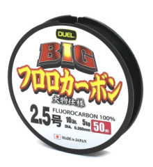 Флюорокарбон Duel Big Fluorocarbon 100% 50m 0.260mm 5kg #2.5