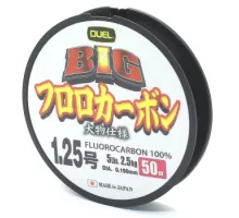 Fluorocarbon Duel Big Fluorocarbon 100% 50m 0.190mm 2.5kg #1.25