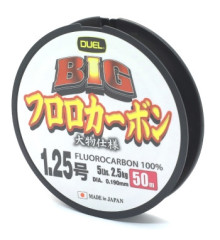 Флюорокарбон Duel Big Fluorocarbon 100% 50m 0.190mm 2.5kg #1.25