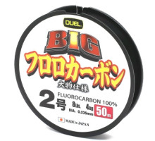 Fluorocarbon Duel Big Fluorocarbon 100% 50m 0.235mm 4kg #2