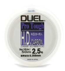 Fluorocarbon Duel H.D. Carbon 50m 0.260mm 5kg #2.5