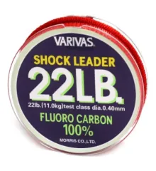 Флюорокарбон Varivas Fluoro Shock Leader 30m 11kg 0.400mm