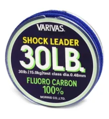 Флюорокарбон Varivas Fluoro Shock Leader 30m 15kg 0.480mm