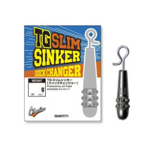 Quick release tungsten weight Varivas TG Slim Sinker QC 1.8g