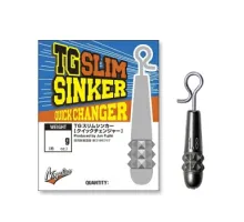Quick release tungsten weight Varivas TG Slim Sinker QC 1.8g