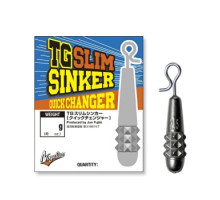 Груз быстросъемный вольфрамовый  Varivas TG Slim Sinker QC 2.5g