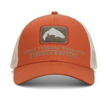 Simms Double Haul Icon Trucker Cap Simms Orange