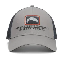 Кепка Simms Trout Icon Trucker Cinder