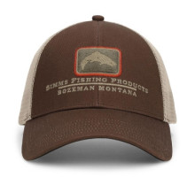 Simms Trout Icon Trucker Kona Cap