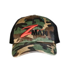 Cap ZMAN Camo Trucker Hatz Green Camo