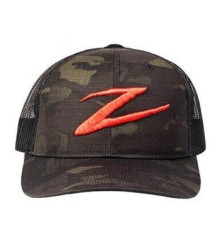 Cap ZMAN Multicam Trucker Hatz Black