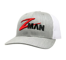 Cap ZMAN Structured Trucker Hat Gray/White