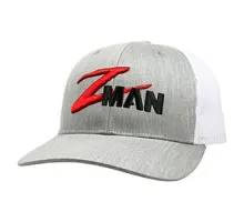 Кепка ZMAN Structured Trucker Hat Gray/White