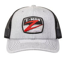 Cap ZMAN Z-Badge Trucker Hatz Gray/Black