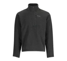 Кофта Simms Rivershed Half Zip Black Heather M