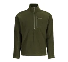 Simms Rivershed Half Zip Riffle Heather XL