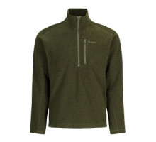 Кофта Simms Rivershed Half Zip Riffle Heather XXL