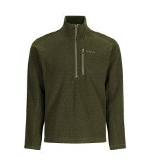 Кофта Simms Rivershed Half Zip Riffle Heather XXL