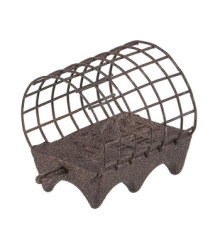 Кормушка Brain River с грунтозацепами M 90g ц:коричневый