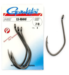 Крючок Gamakatsu LS-4644F Black #7/0 4шт 