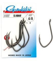 Крючок Gamakatsu LS-4644F Black #4/0 6шт 