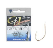 Hook Gamakatsu Competition G1-102 Bronze # 18 15pcs