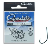 Гачок Gamakatsu F314 N / L Black # 10 12шт