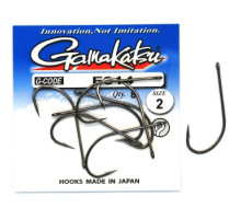 Hook Gamakatsu F314 N / L Black # 2 8pcs