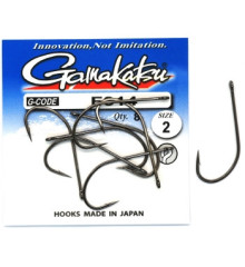 Крючок Gamakatsu F314 N/L Black #2 8шт