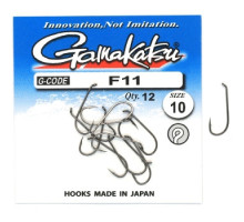 Гачок Gamakatsu F11 N / L Black # 10 12шт