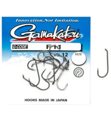 Крючок Gamakatsu F11 N/L Black #12 12шт