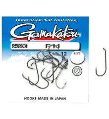 Гачок Gamakatsu F11 N / L Black # 12 12шт