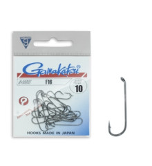 Hook Gamakatsu F16 N / L Black # 10 13pcs