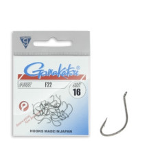 Крючок Gamakatsu F22 Black #16 25шт